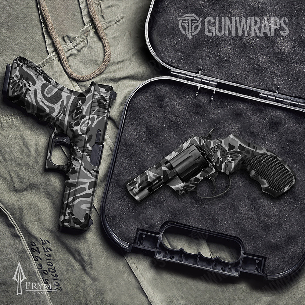 Handgun Prym1 OS Black Gun Skin Vinyl Wrap