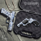 Handgun Prym1 OS Blue Gun Skin Vinyl Wrap