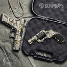 Handgun Prym1 OS Brown Gun Skin Vinyl Wrap