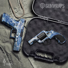 Handgun Prym1 Stream Inverted Blue Gun Skin Vinyl Wrap