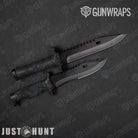 Just Hunt Deceptive Camo Darkened Gun Skin Vinyl Wrap