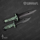 Knife Prym1 Camo Jade Gun Skin Vinyl Wrap