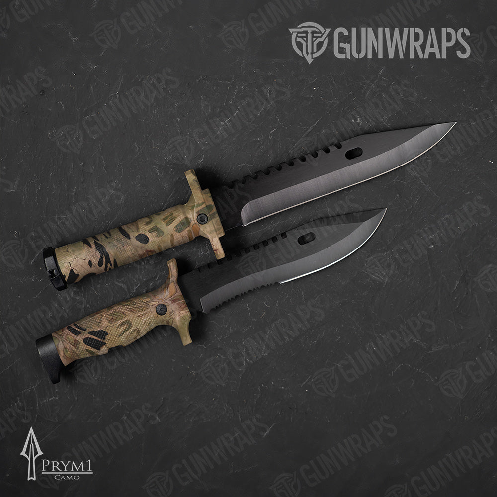 Knife Prym1 Camo Range Gun Skin Vinyl Wrap