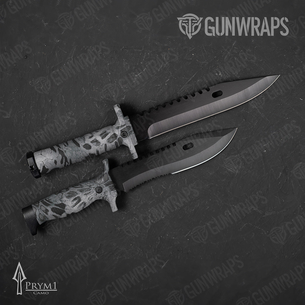 Knife Prym1 Camo Slate Gun Skin Vinyl Wrap