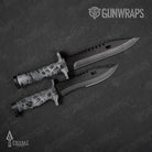 Knife Prym1 Camo Slate Gun Skin Vinyl Wrap
