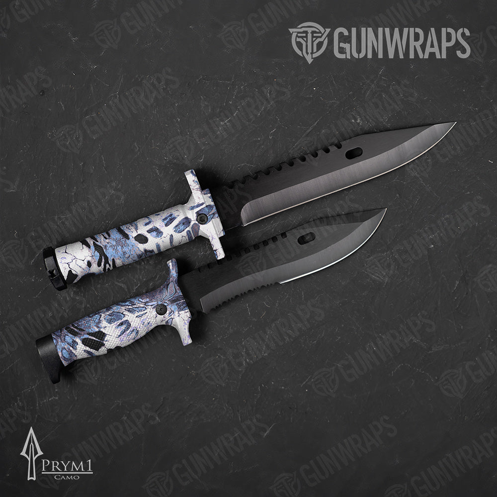 Knife Prym1 Camo Sleet Gun Skin Vinyl Wrap