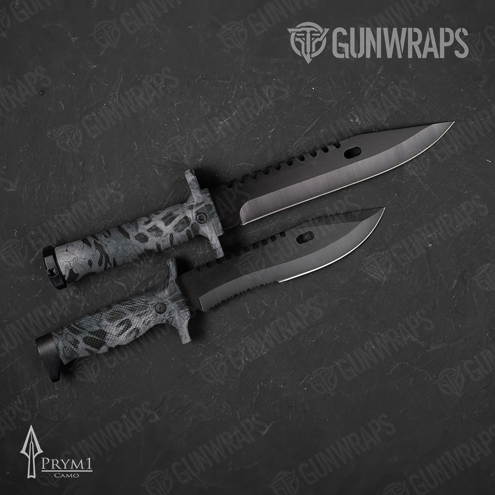 Knife Prym1 Camo Storm Gun Skin Vinyl Wrap