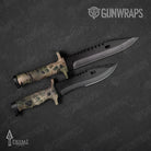 Knife Prym1 Camo Throw Back Gun Skin Vinyl Wrap