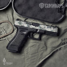 Pistol Slide Prym1 Boulder Ice Gun Skin Vinyl Wrap