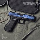Pistol Slide Prym1 Stream Blue Gun Skin Vinyl Wrap