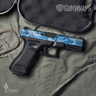 Pistol Slide Prym1 Stream Chambray Gun Skin Vinyl Wrap