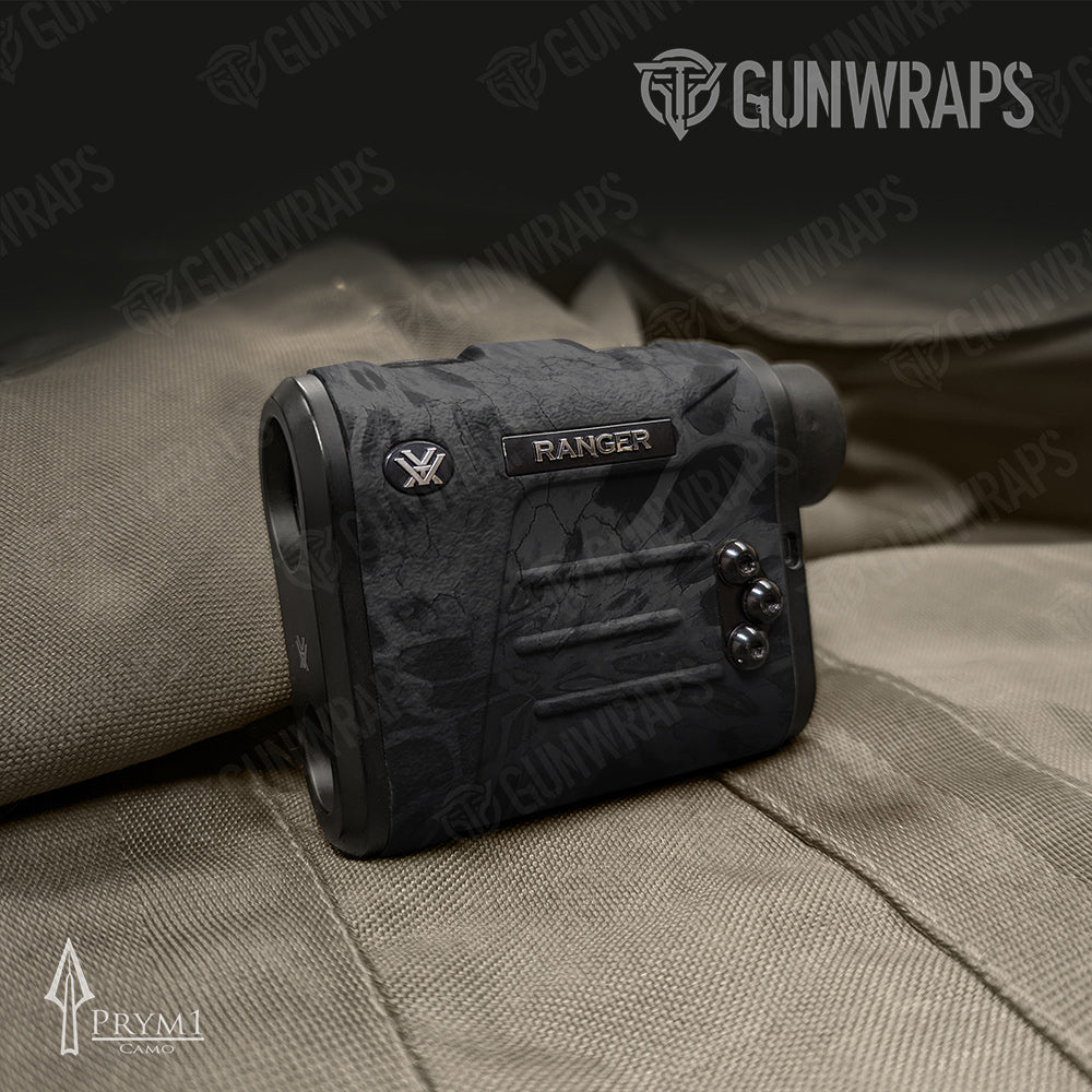 Rangefinder Prym1 Camo Black Out Gun Skin Vinyl Wrap
