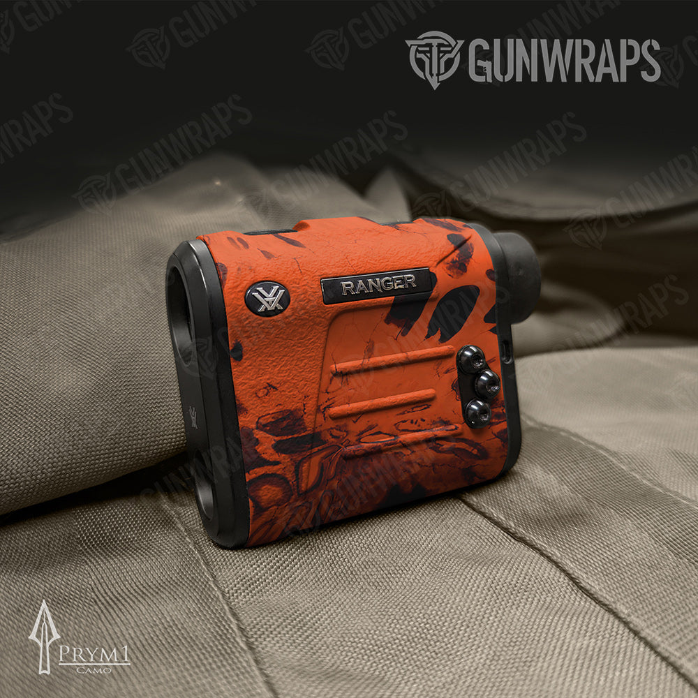 Rangefinder Prym1 Camo Blaze Orange Gun Skin Vinyl Wrap