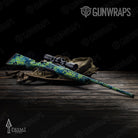 Rifle Prym1 Camo Blue Tang Gun Skin Vinyl Wrap