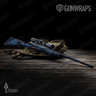Rifle Prym1 Camo River Gun Skin Vinyl Wrap