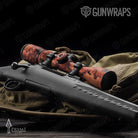 Scope Prym1 Boulder Red Tea Gun Skin Vinyl Wrap