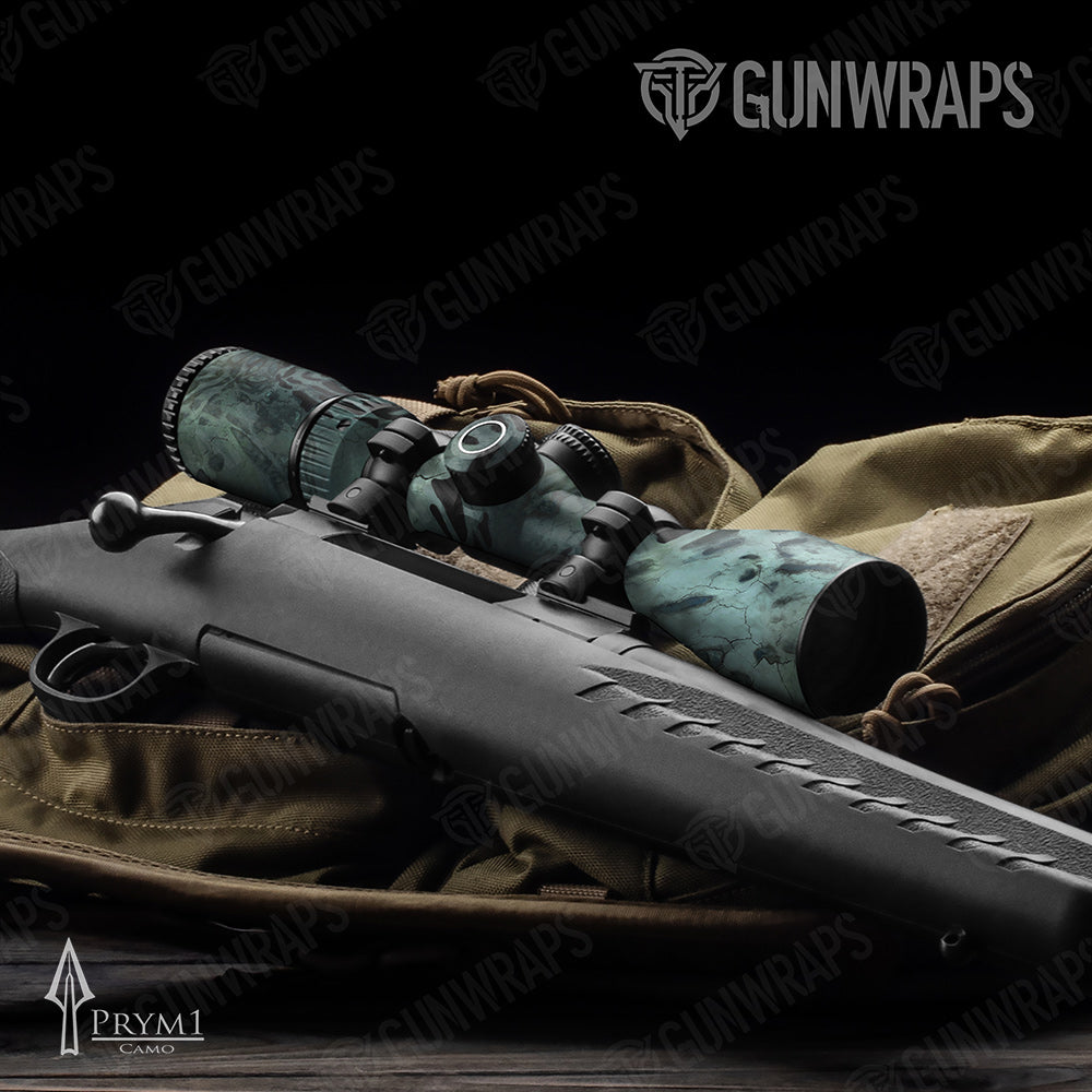 Scope Prym1 Camo Blue Haze Gun Skin Vinyl Wrap