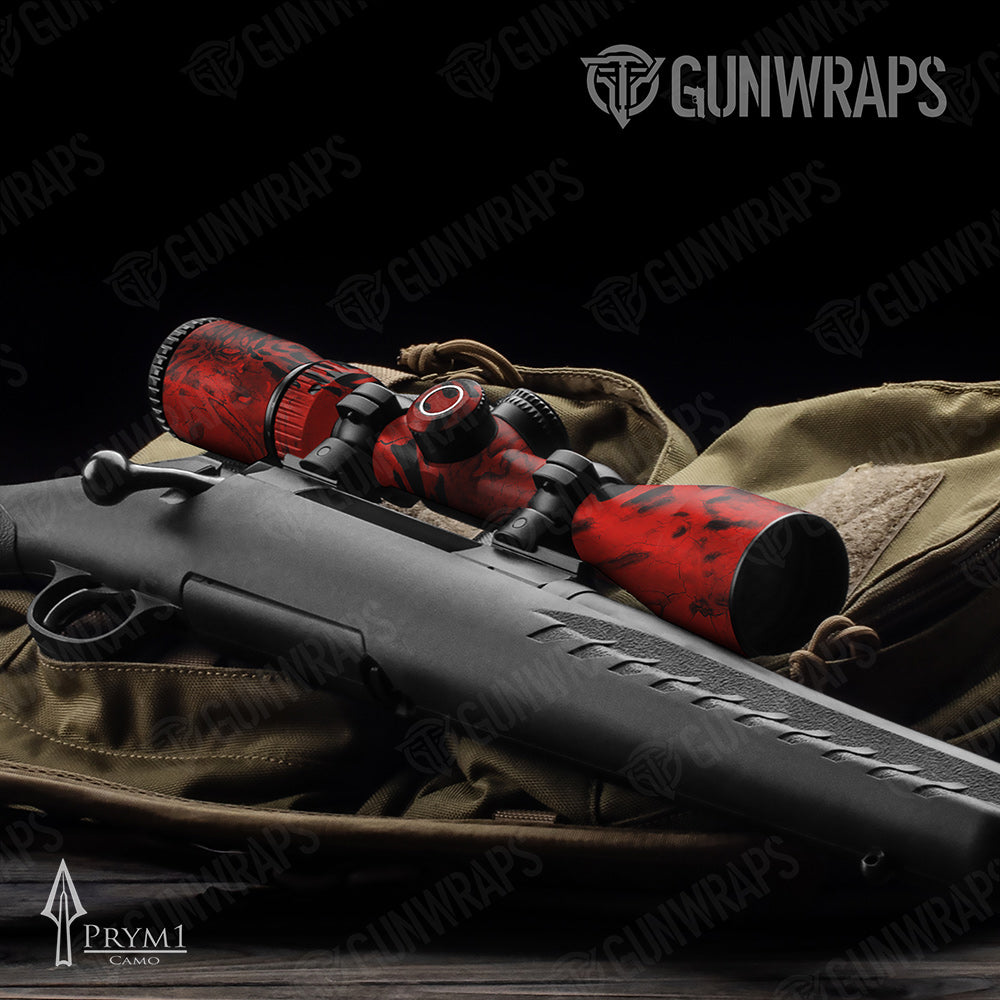 Scope Prym1 Camo Red Hunt Gun Skin Vinyl Wrap