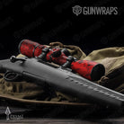 Scope Prym1 Camo Red Gun Skin Vinyl Wrap