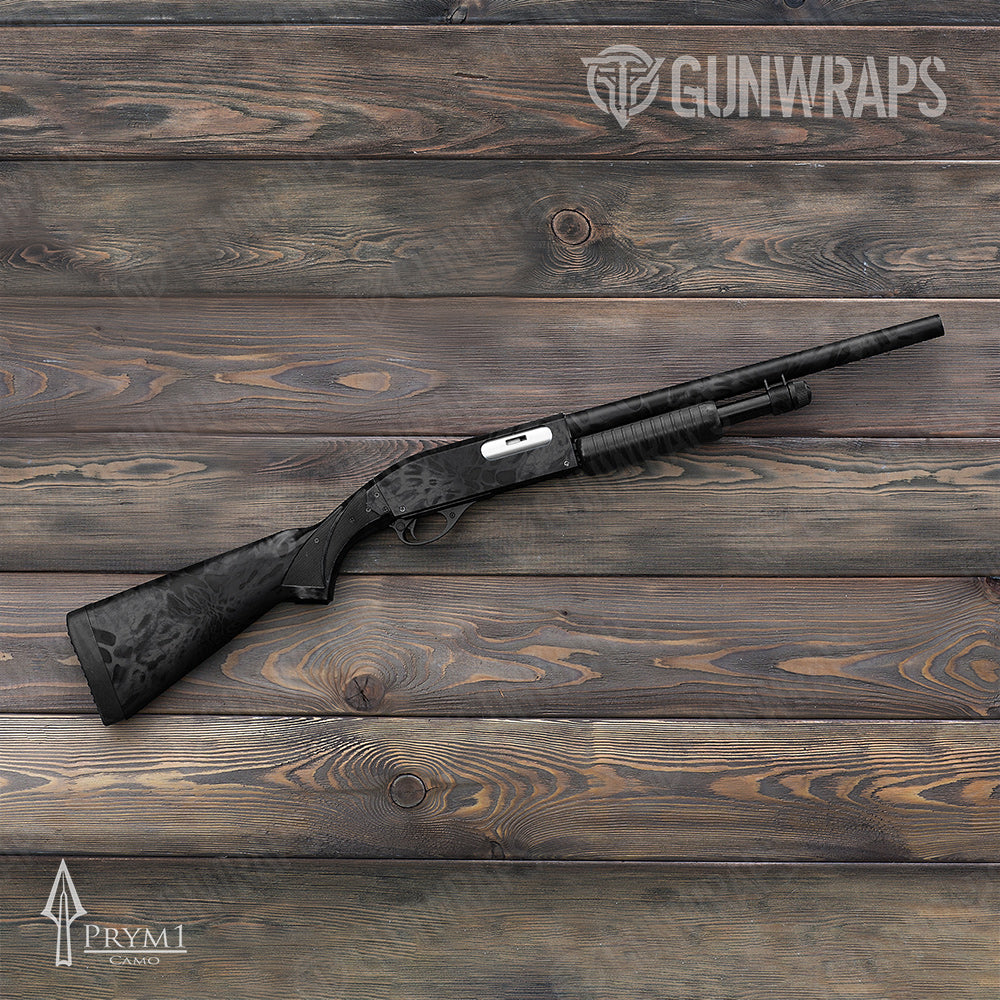 Shotgun Prym1 Camo Black Out Gun Skin Vinyl Wrap