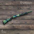 Shotgun Prym1 Camo Blue Tang Gun Skin Vinyl Wrap