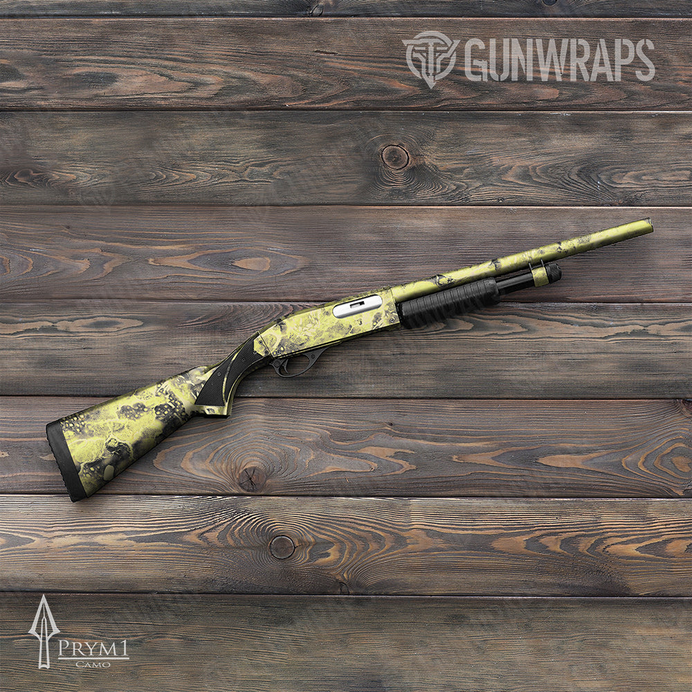 Shotgun Prym1 Stream Lemon Gun Skin Vinyl Wrap