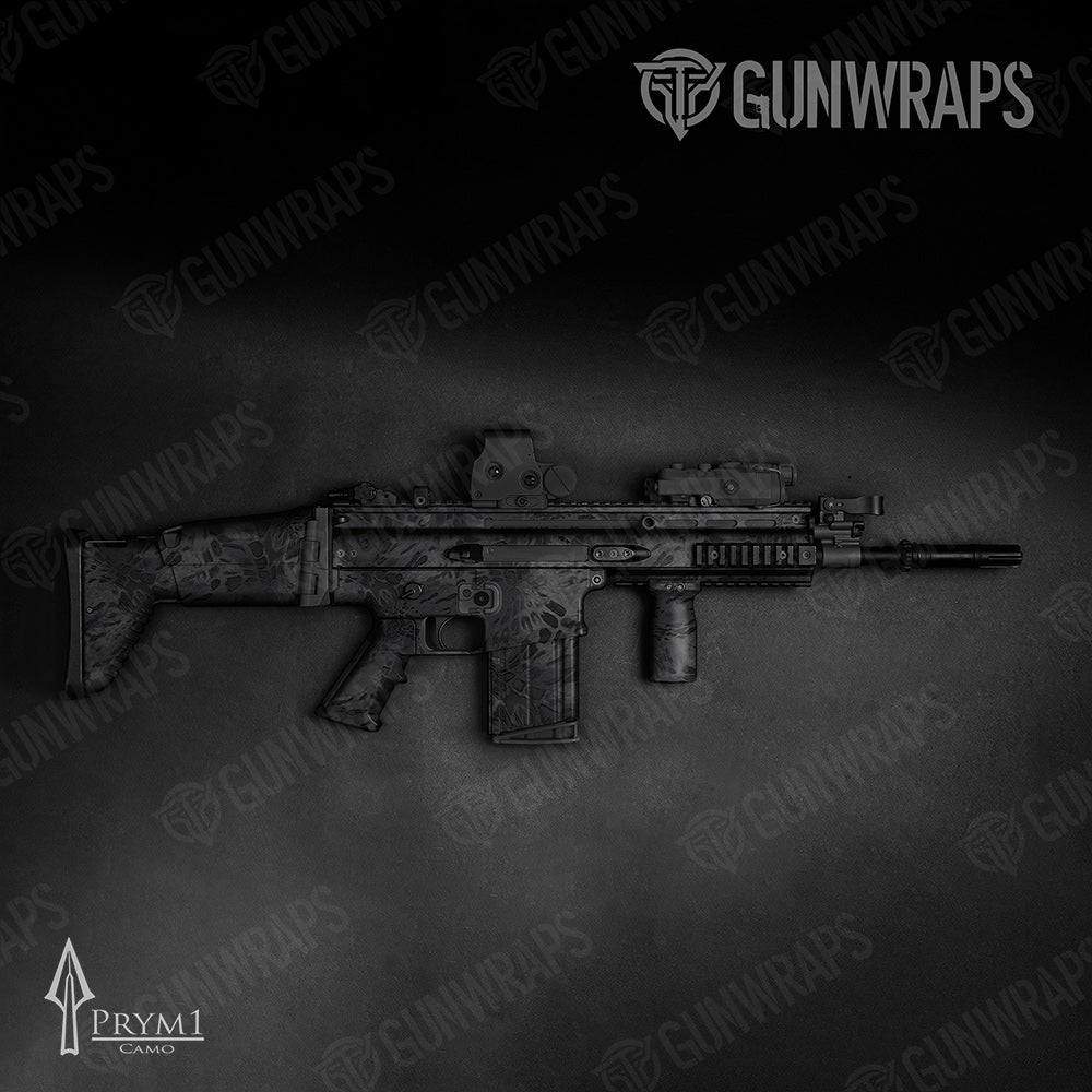 Tactical Prym1 Camo Black Out Gun Skin Vinyl Wrap