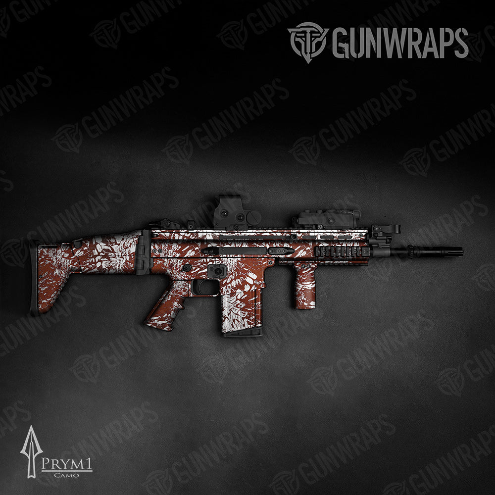 Tactical Prym1 Camo Fire and Ice Gun Skin Vinyl Wrap