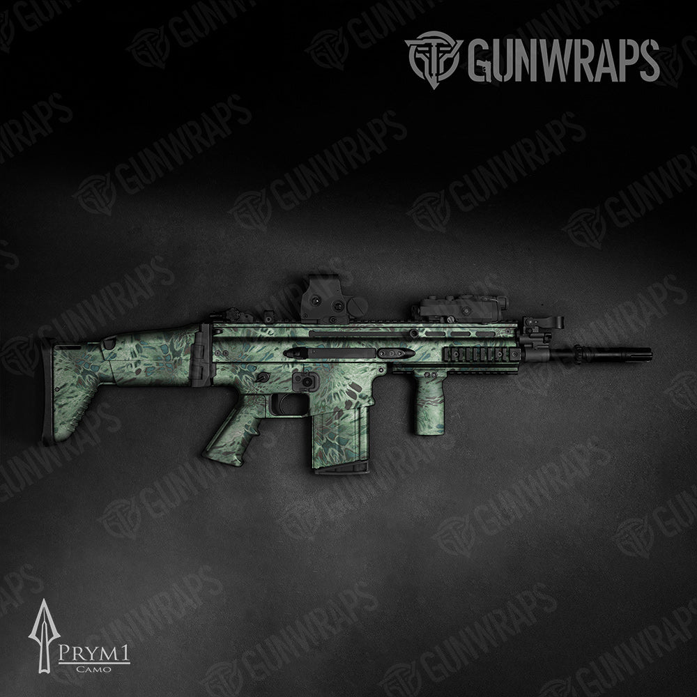 Tactical Prym1 Camo Jade Gun Skin Vinyl Wrap