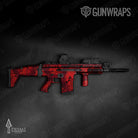 Tactical Prym1 Camo Red Gun Skin Vinyl Wrap
