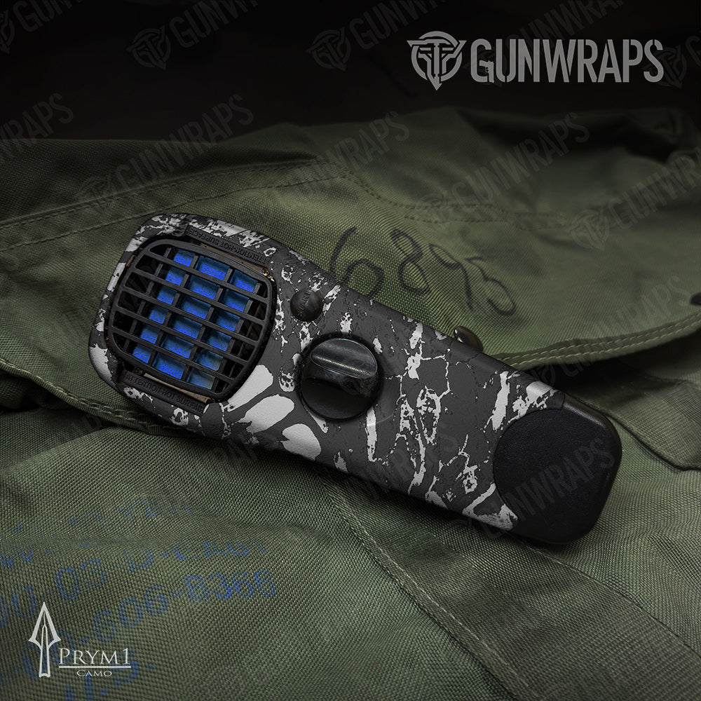 Thermacell Prym1 Camo Black Ice Gun Skin Vinyl Wrap