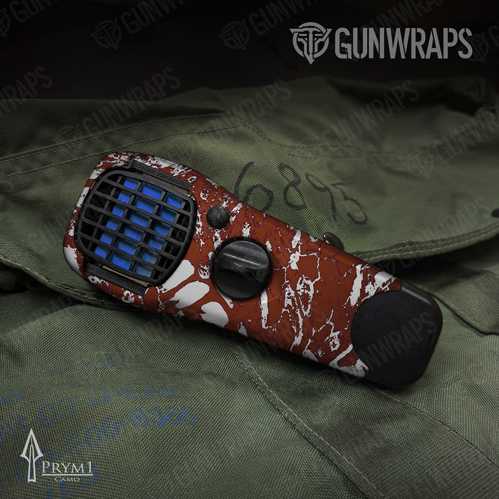 Thermacell Prym1 Camo Fire and Ice Gun Skin Vinyl Wrap