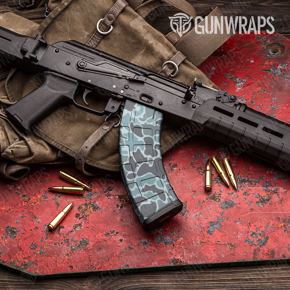 Old School Duck Overcast Gun Skin Vinyl Wrap