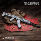 AK 47 Large Nemesis Snow Tundra Gun Skin Vinyl Wrap