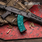 AK 47 Mag Paintball Elite Tiffany Blue Gun Skin Vinyl Wrap