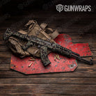 Old School Duck Militant Blood Gun Skin Vinyl Wrap