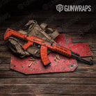 AK 47 Paintball Elite Orange Gun Skin Vinyl Wrap