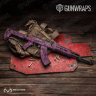 AK-47 Realtree Aspect Cranberry Camo Gun Skin Vinyl Wrap