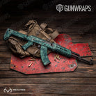 AK-47 Realtree Aspect Sea Foam Camo Gun Skin Vinyl Wrap