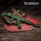 AK-47 Realtree Fishing Green Camo Gun Skin Vinyl Wrap