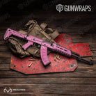 AK-47 Realtree Fishing Pink Camo Gun Skin Vinyl Wrap