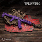 AK-47 Realtree Fishing Purple Camo Gun Skin Vinyl Wrap