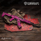 AK-47 Realtree XTRA Colors Magenta Camo Gun Skin Vinyl Wrap