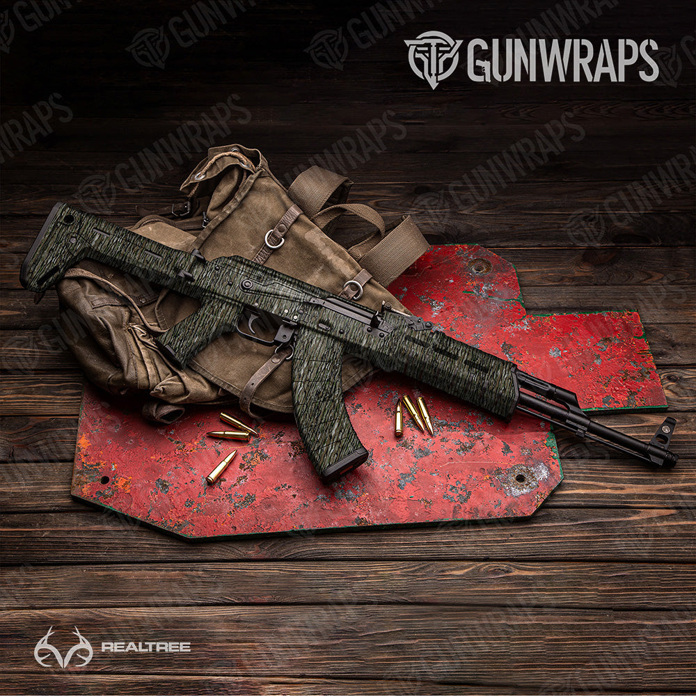 AK 47 Realtree Original Camo Gun Skin Vinyl Wrap