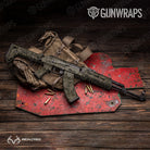 AK 47 Realtree Timber Camo Gun Skin Vinyl Wrap