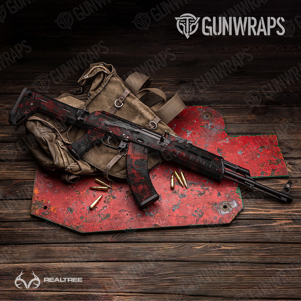 AK 47 Realtree XTREME Lava Camo Gun Skin Vinyl Wrap