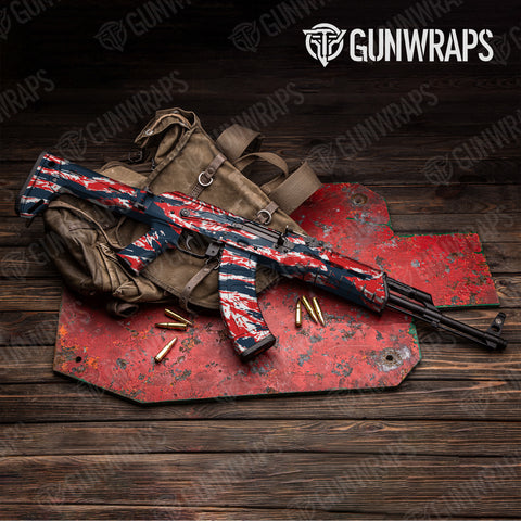 Vietnam Tiger Stripe AK-47 Gun Skin Vinyl Wraps
