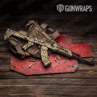 Woodgrain Amsterdam Gun Skin Vinyl Wrap