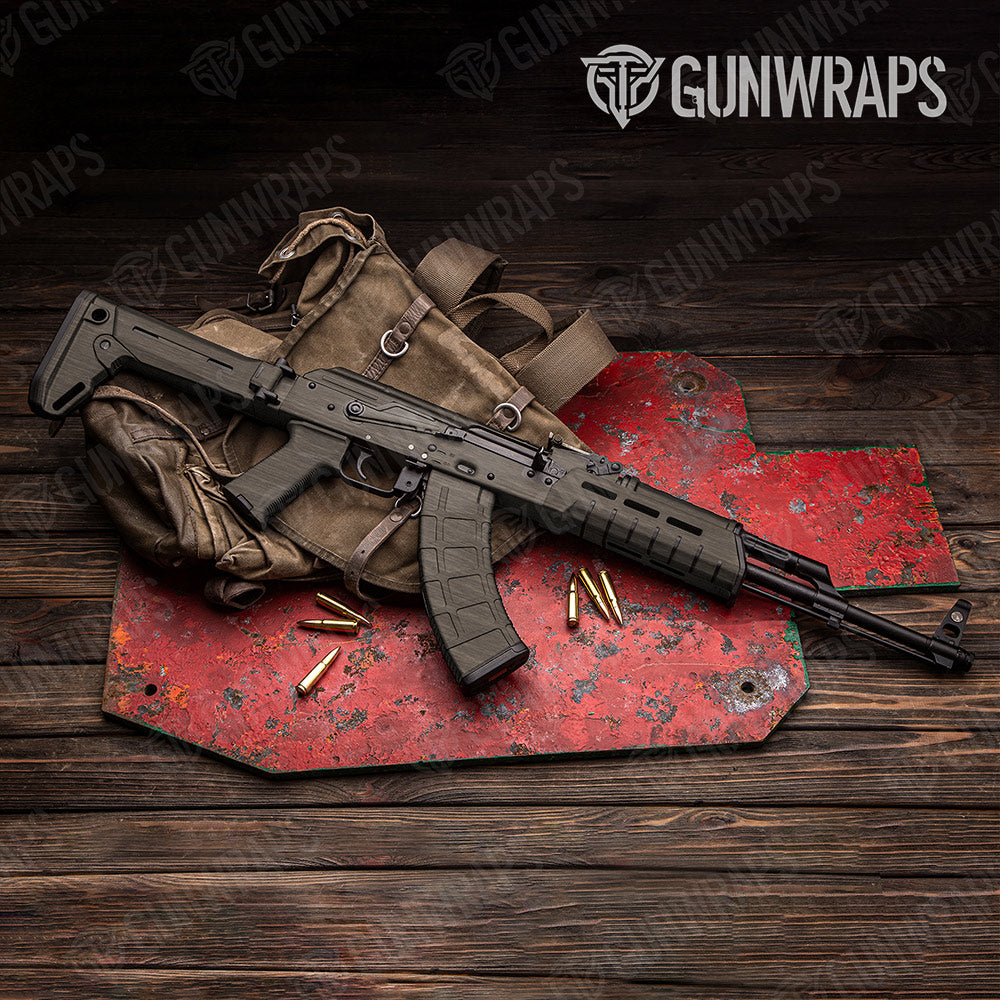 Woodgrain Douala Gun Skin Vinyl Wrap