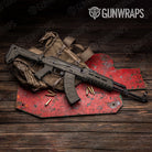Woodgrain Douala Gun Skin Vinyl Wrap